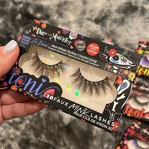 RARE Ioni Lashes Dia de los Muertos LIMITED EDITION FLASH SALE! SET OF 6 LASHES